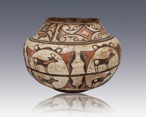 Historic Zuni Pueblo Pottery - 16208